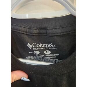NWT Columbia PFG Mens Black Graphic T-Shirt XL Performance Fishing Gear HYB1486